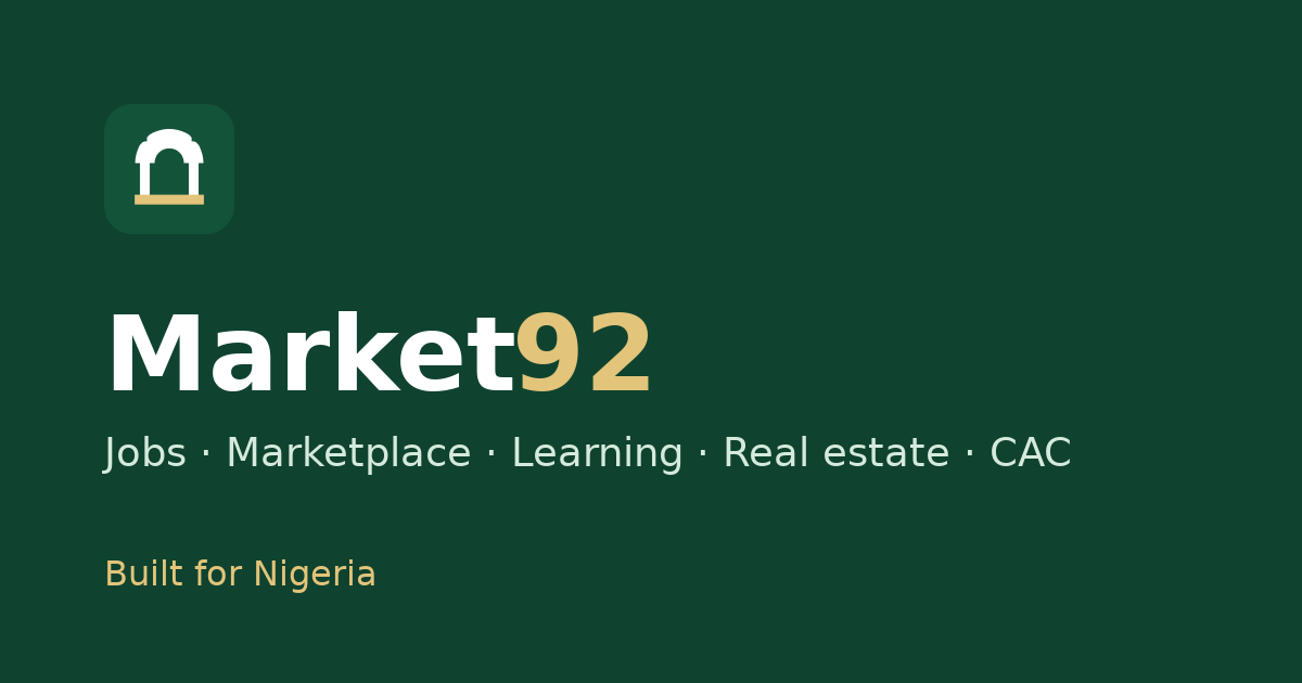 COMMERCIAL SUPERVISOR at Private employer · Market92